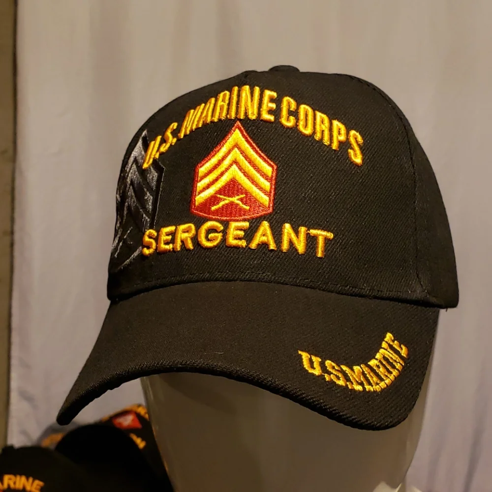 Military U.S. MARINE CORPS SERGEANT HAT